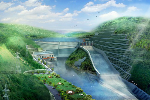 大观老挝南塔河1号水电站项目